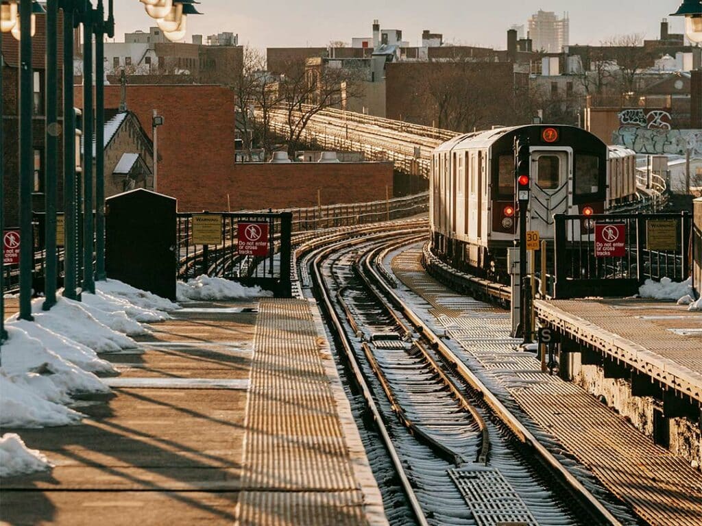 prevent ice forming on railway